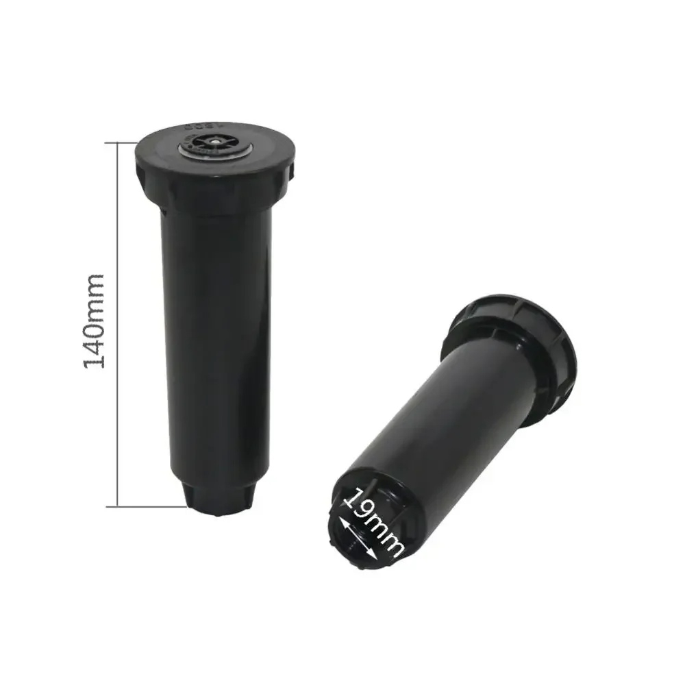 2PCS Adjustable 25~360 Degree 1/2 Inch Internal Thread Spring-Loaded Popup Sprinklers Garden Lawn Irrigation Watering Nozzles