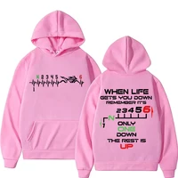 New 1N23456 Motorcycle Gear Biker Heartbeat Hoodies For Women Men Autumn And Winter Casual Sports Ladies Hoodie Tops - Image 4