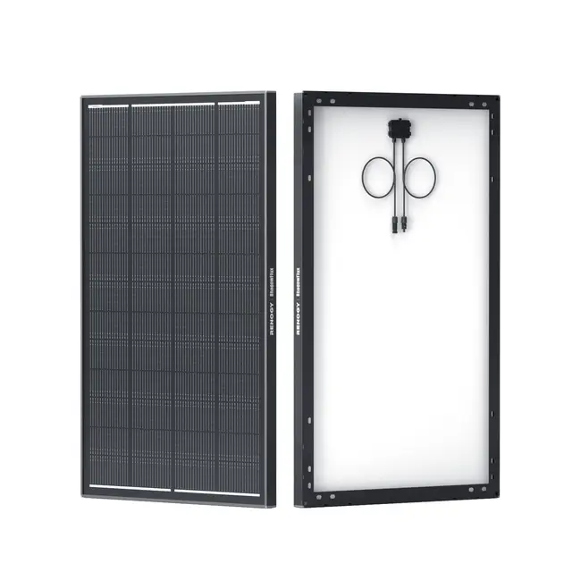 Renogy 200W ShadowFlux Panneau solaire anti-ombrage de type N Énergie solaire hors réseau pour camping-car, hangar, camping-car caravane et marine 1