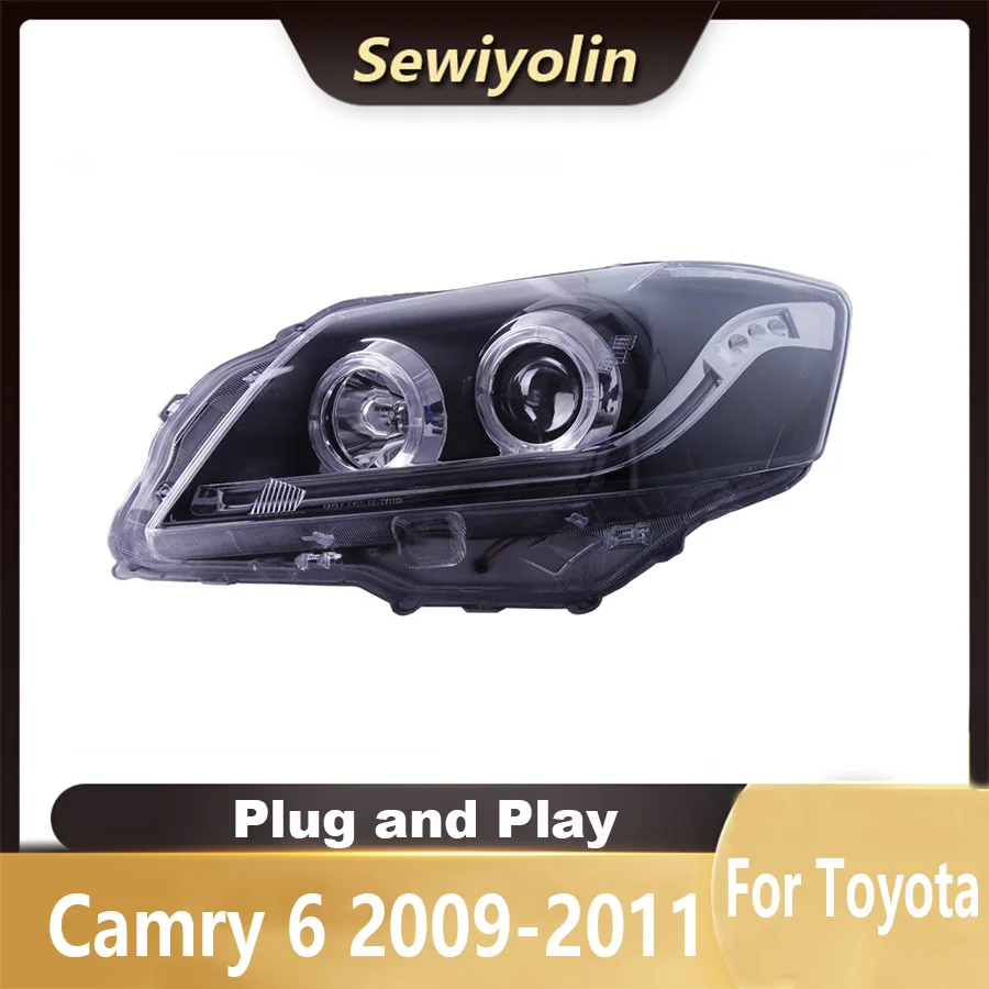 For Toyota 2009-2011 Camry 6 Generation Car LED Tail Light Auto Lamp Reverse Brake Fog lights DRL Plug and Play IP67 2pcs/Set