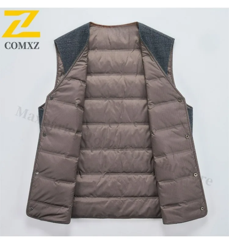COMXZ Down Sleeveless Vest Back View