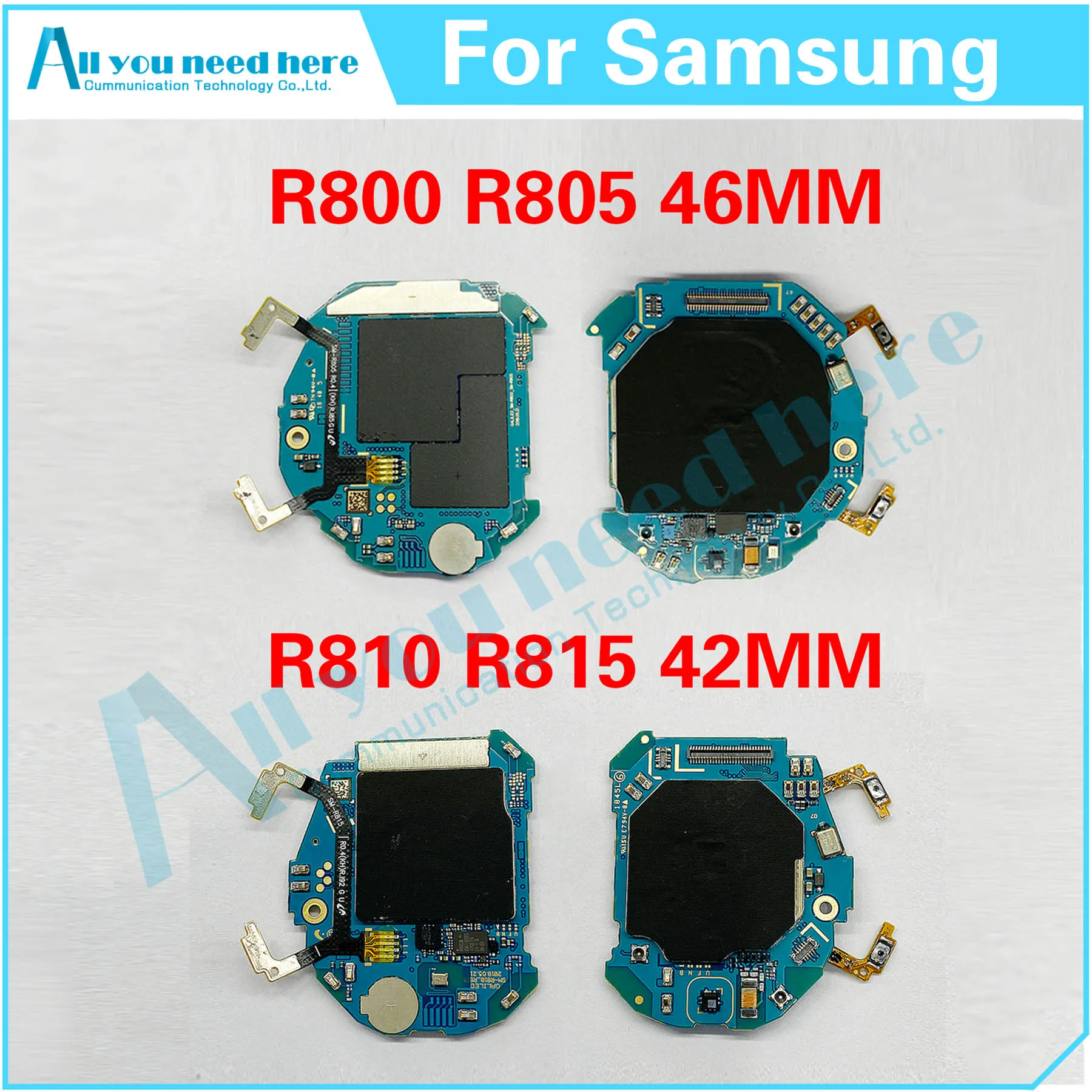 Per Samsung Galaxy Watch Sm-R800 R800 R805 46Mm / Sm-R810 R810 R815 42Mm Scheda Madre Scheda Madre Parti Di Riparazione Della Scheda Madre Sostituire