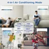 12000BTU Mini AC Split-System, 20 SEER2 Ductless Air Conditioner w/Pre-Charged Condenser, White (12000BTU, 115V, 20 SEER2) 6