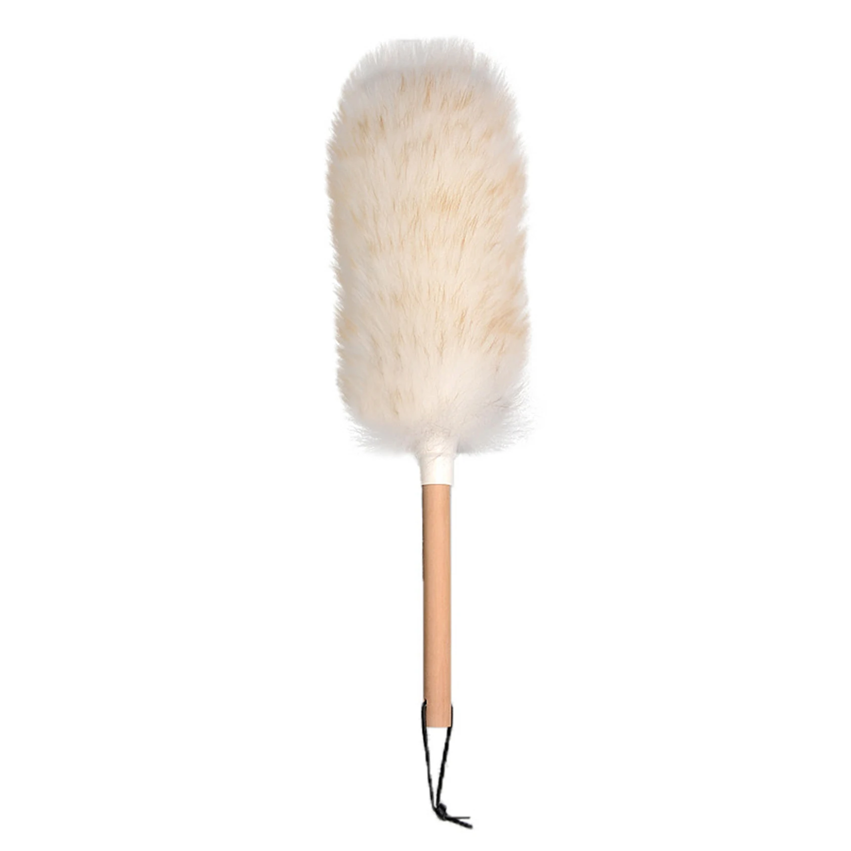 Wool Duster Anti-static Chicken Feather Duster Brush Household Dust Removal Mites Soft Furniture Car Cleaner Brush Dust Cleaner feather duster wool duster brush