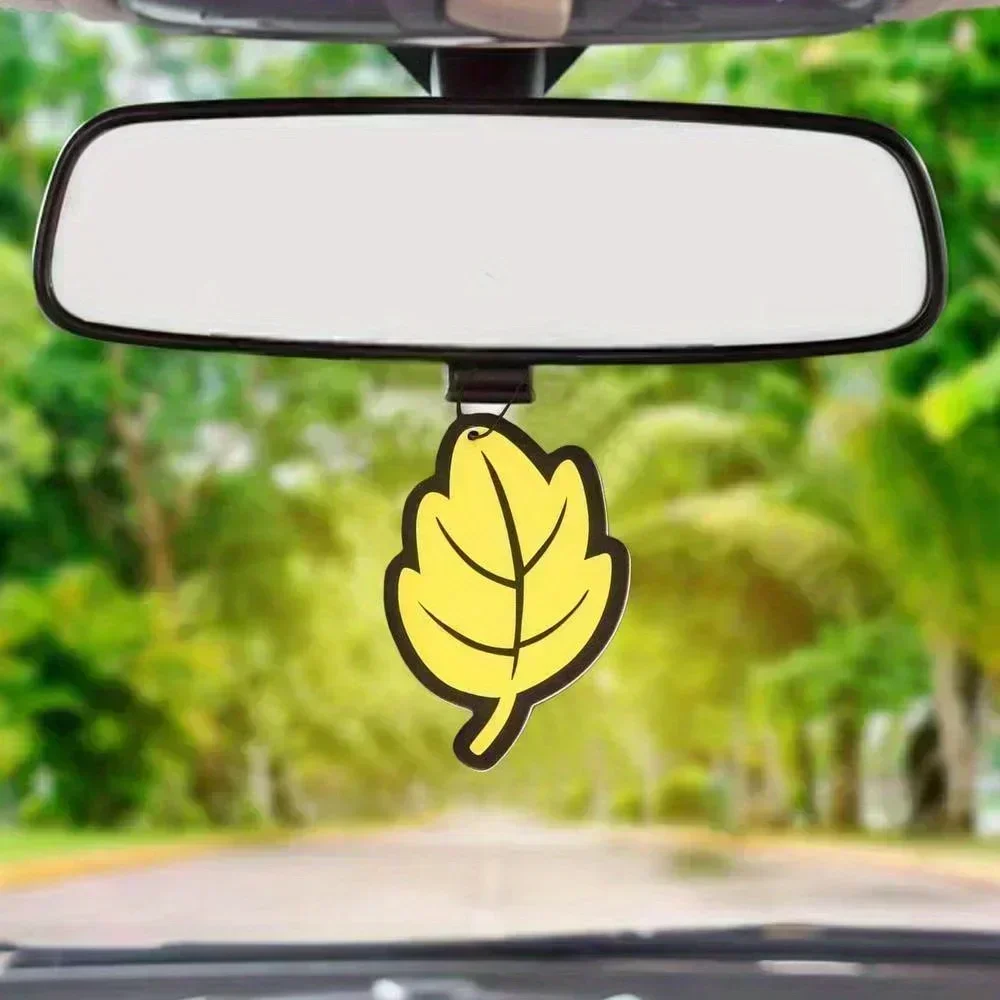 6PCS Scar Interior Car Air Freshener Natural Scented Tea Paper