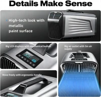 Climatiseur portable IOG1, modèle split rechargeable, 5G WiFi, froid, mais avec compresseur, conception brevetée pour la nouvelle saison estivale, idéal pour la maison, le bureau, le camping en extérieur, livraison directe depuis l'entrepôt européen. 6