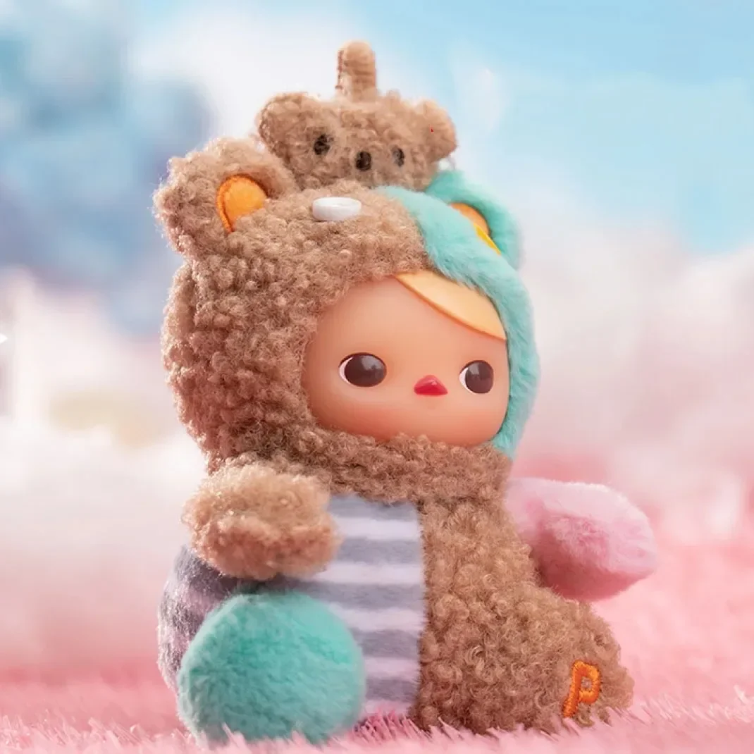 thumbnail image 1 of Popmart Pucky Bear Planet Series Plush Blind Box Guess Bag Mystery Box Toys Doll Cute Anime Figure Ornaments Gift Collection, 1 of 5