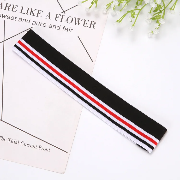 Unisex Sport Yoga elastische Stirnband Haarbänder Scrunchie Frauen Mädchen Männer Haar Kopf Band Hoop Zubehör Kopfschmuck Kopfbedeckung Halter – Detail 1