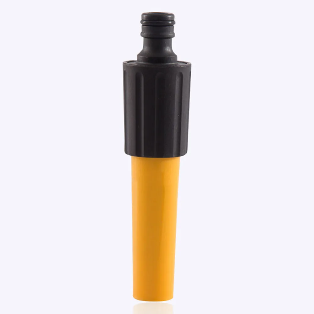 

Hose Connection Nozzle Yellow ABS Black Corrosion Resistant Garden High Pressure PVC Plastic Water Hose Watering