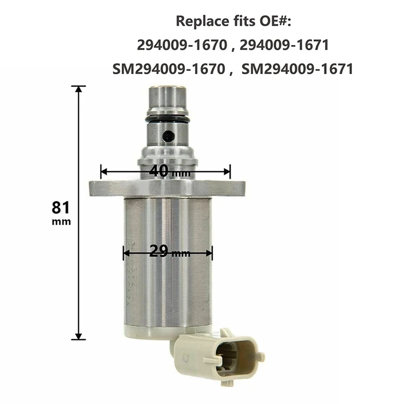 

Fuel Pump Suction Control Valve Kit SCV 55493549 55593780 For Chevrolet Colorado GM CC Canyonn 2.8L L4 Autoparts SCV