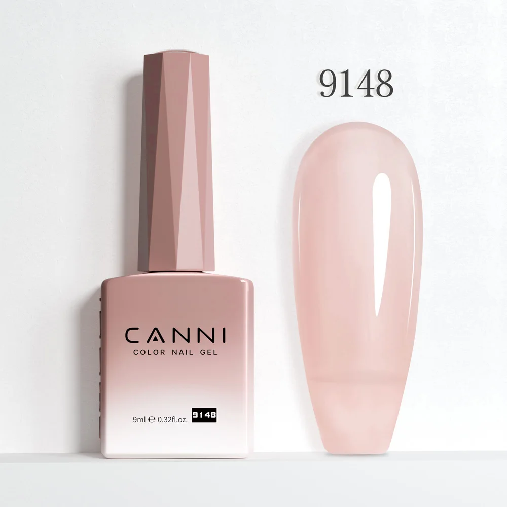 Canni HEMA-Free TPO-Free Transparent Nude Jelly Nail Gel Lacquer - 9ml