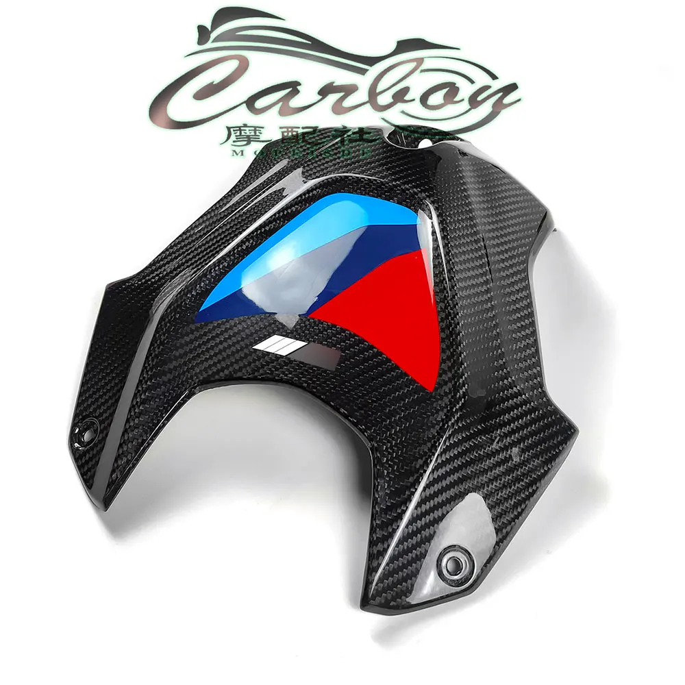 BMW M S1000RR S1000R 2019 2020 2021 22 23 24 25 2026 오토바이 쉘 카본 브레이징 개조 연료 탱크 전면 커버