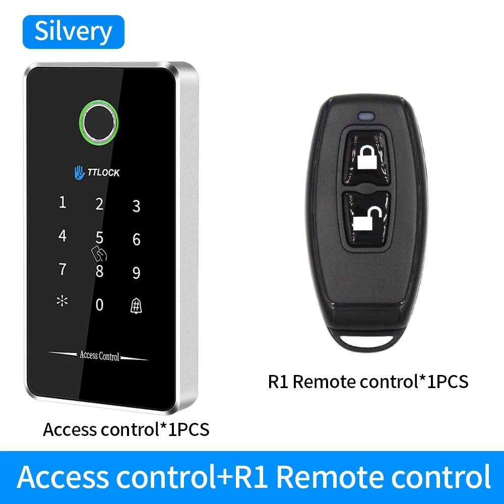 لوحة مفاتيح Nfc خارجية من الألومنيوم Ttlock App بص...