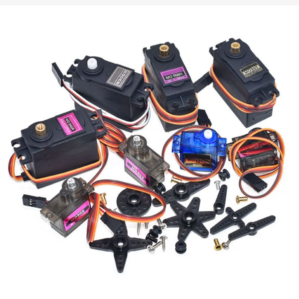 Enhanced Metal Gear Servo for DIY Projects and RC Models
