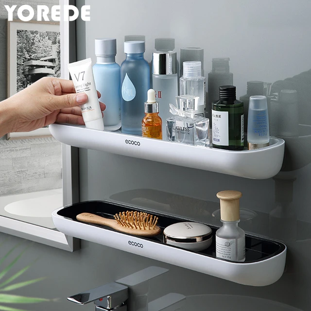 Toilet Shelf Bathroom Storage Wall Rack  Toilet Accessories Bathroom  Organizer - Storage Shelves & Racks - Aliexpress