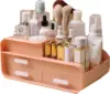 Large Makeup Desktop Storage Box Vanity Countertop Organizer with Drawers for Brushes Eyeshadow Lotions Lipstick Nail Polish 4