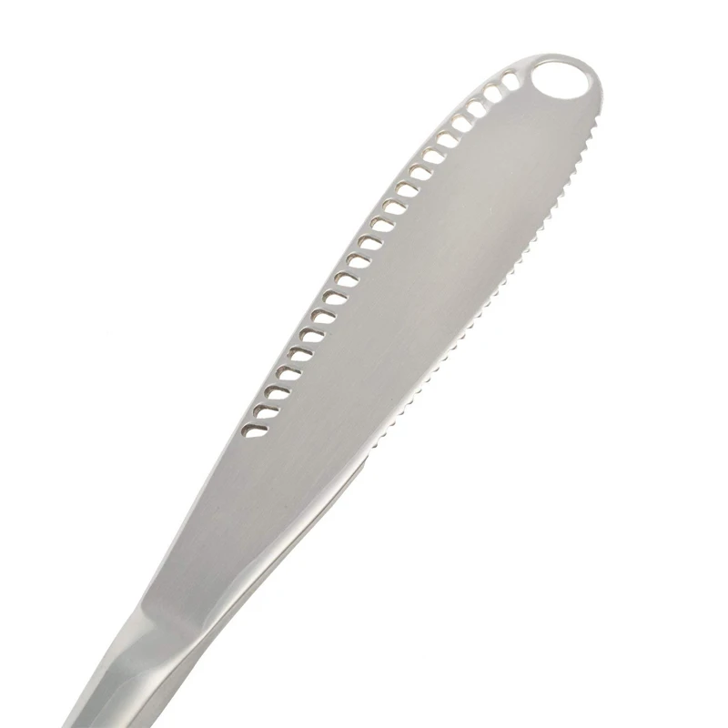 3 in 1 Stainless Steel Butter Knife Cheese Dessert Jam Spreaders Cream Scraper Bread Splitter Butter Spreader butter spreader