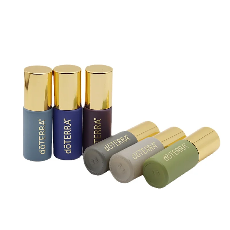 

50Pcs 5ML Essential Oil Storage Refillable Empty Roller Bottle Essential Oil Vial for DoTERRA Sample Storage Bottle Wholesale