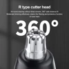 Xiaomi MIJIA Electric Nose Hair Trimmer Remover Fast Charging USB Charging Home LED Display Safety Face Cleaning Care Kit 3