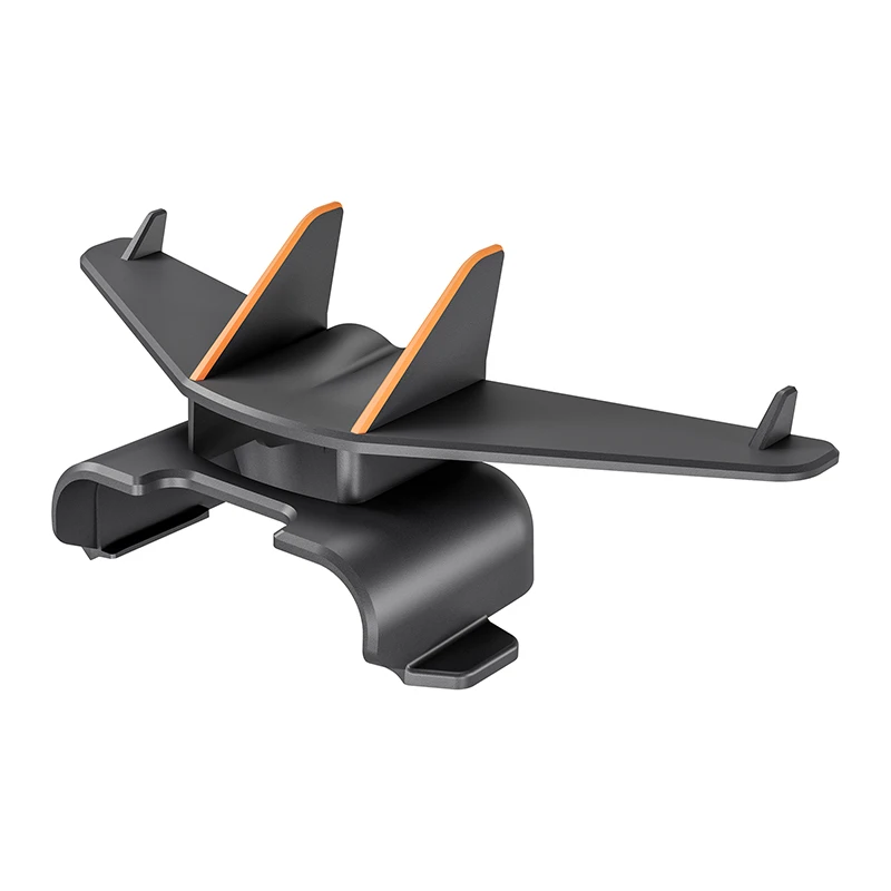 Support de batterie anti-séparation pour DJI Avata 2 installé sur le drone, prêt pour le vol.