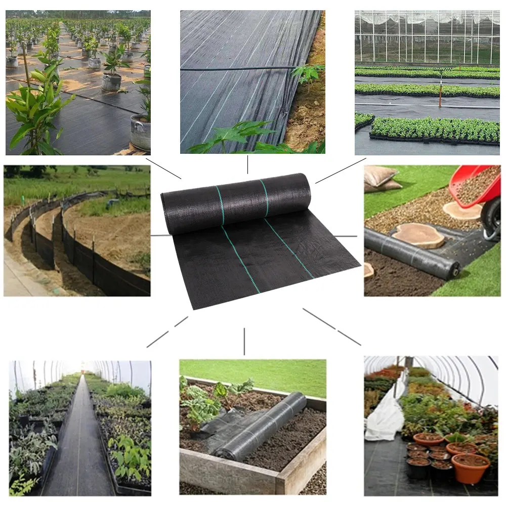 Oprit Stof Voor Commerciële Kwaliteit Landschap Tuin Onkruidbarrière Geotextiel Grind Bodembedekker Drainagedoek