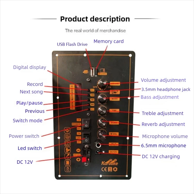 7.4V-805 Bluetooth Amplifier Board 25W+25W Bluetooth 5.0 Dual Channel Support AU
