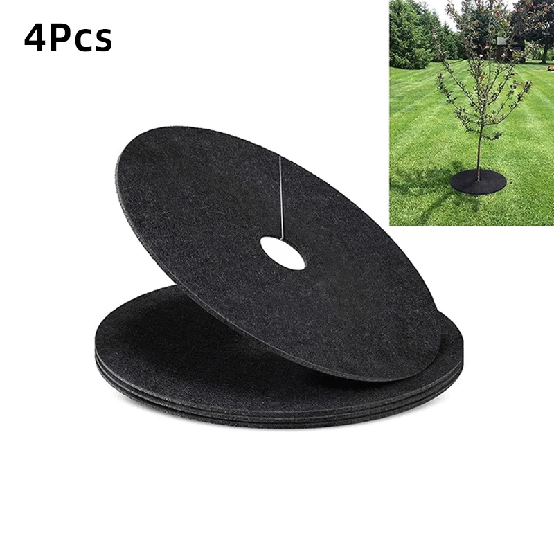 

Felt grass resistant cloth with a diameter of 52cm, weed barrier pad, weed pad, permeable and breathable, inhibiting weeds, and