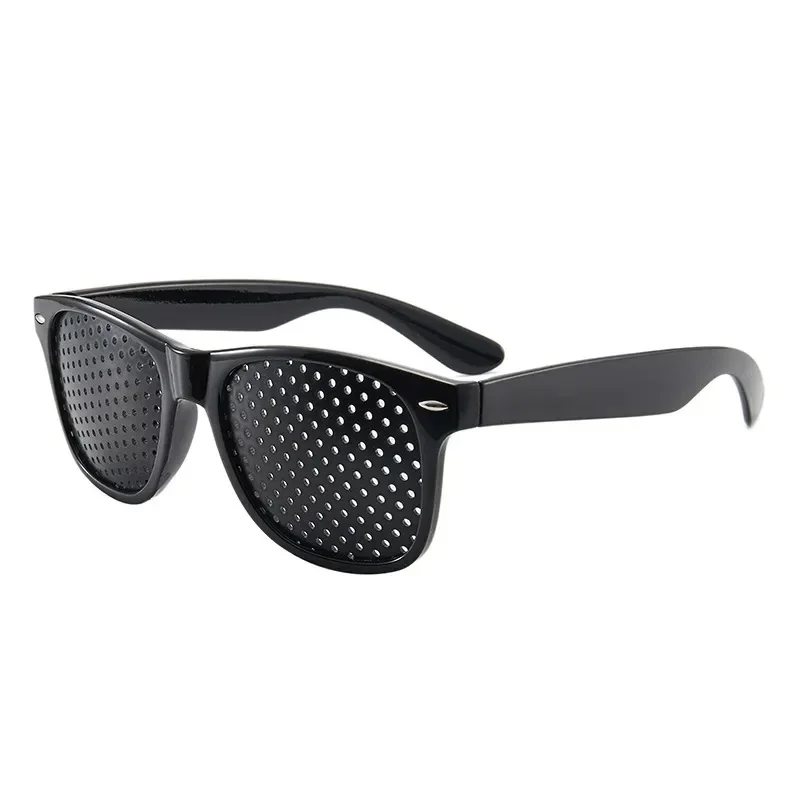 Anti-myopia Astigmatism Glasses With Holes Vision Correction Fatigue Pin Hole Glasses For Men Women Eyesight Improvement Natural 6