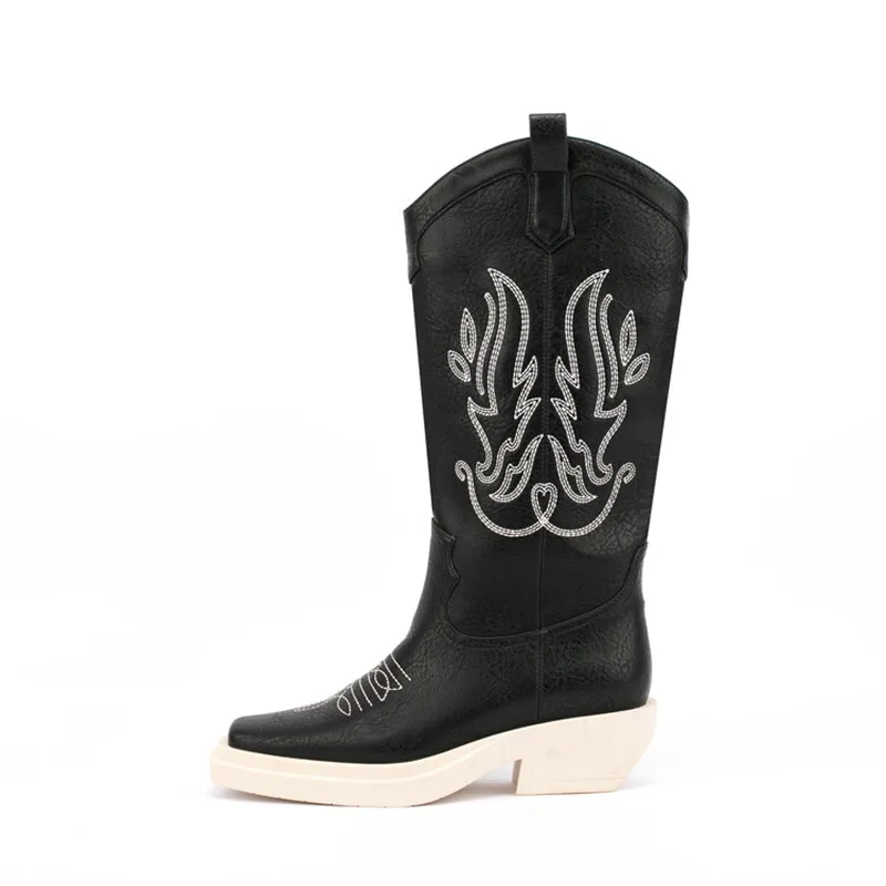 

Women's Boots Autumn and Winter Mid-tube Boots European and American Fashion Ankle Boots Low-heeled Casual Short Boots