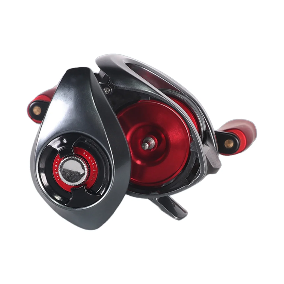 

Bait Casting Reel High Speed Gear Ratio Saltwater Magnetic Brake System Ultralight Fishing Drop Wheel