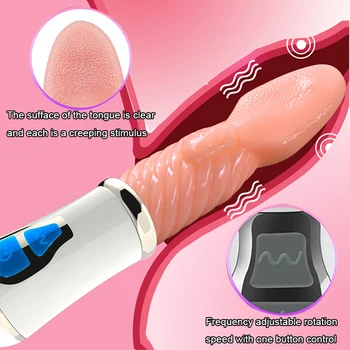 10 Modes Oral Licking Tongue Vibrators for Women G-spot Clitoris Stimulation Powerful Vibrator Female Sex Toys for Adults 18 3