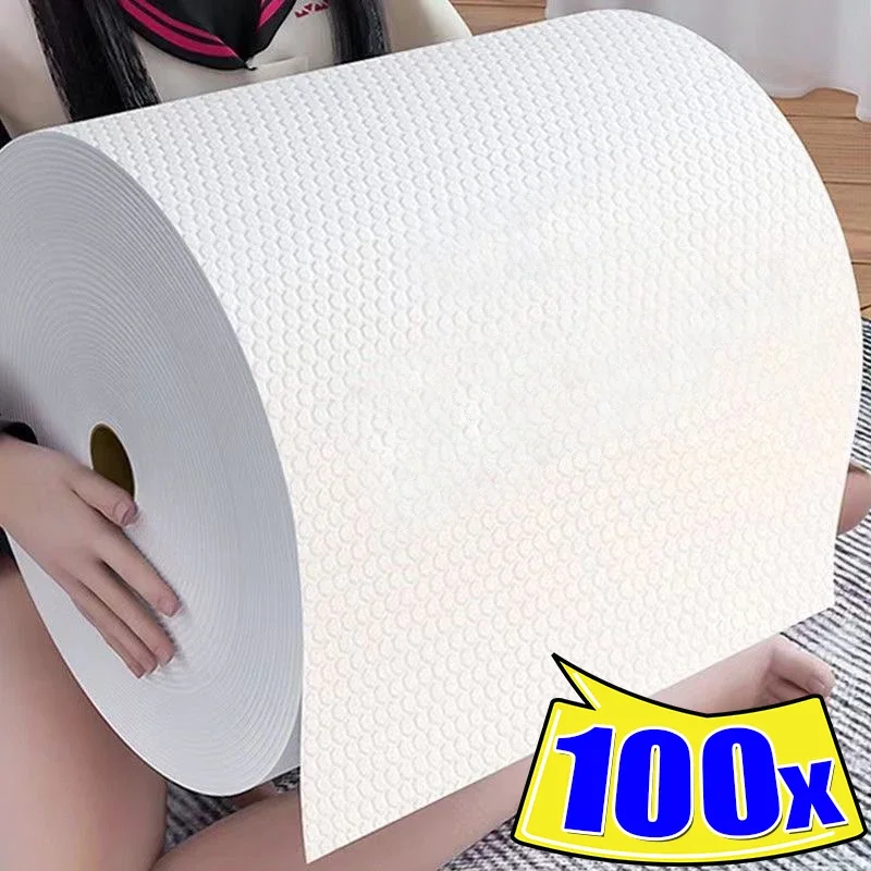 

Одноразовые кухонные чистящие салфетки, многоразовые бытовые тряпки, нетканые салфетки для мытья посуды, бумажные полотенца, антипригарные Масляные салфетки для мытья посуды