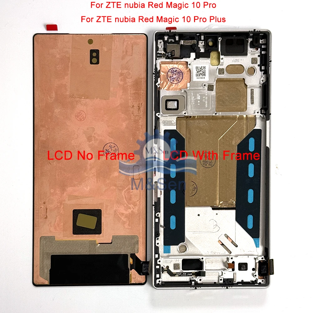 6.8インチ純正AMOLED ZTE nubia Red Magic 10 Pro/10S Pro+用LCD