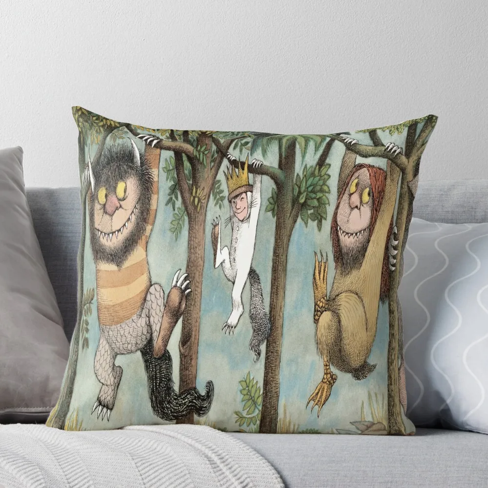 

The Wild Things Are Throw Pillow Sofa Cushion Christmas Pillows