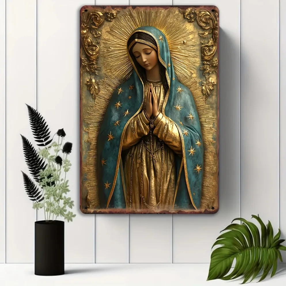 Virgin Guadalupe Metal Plaque 1
