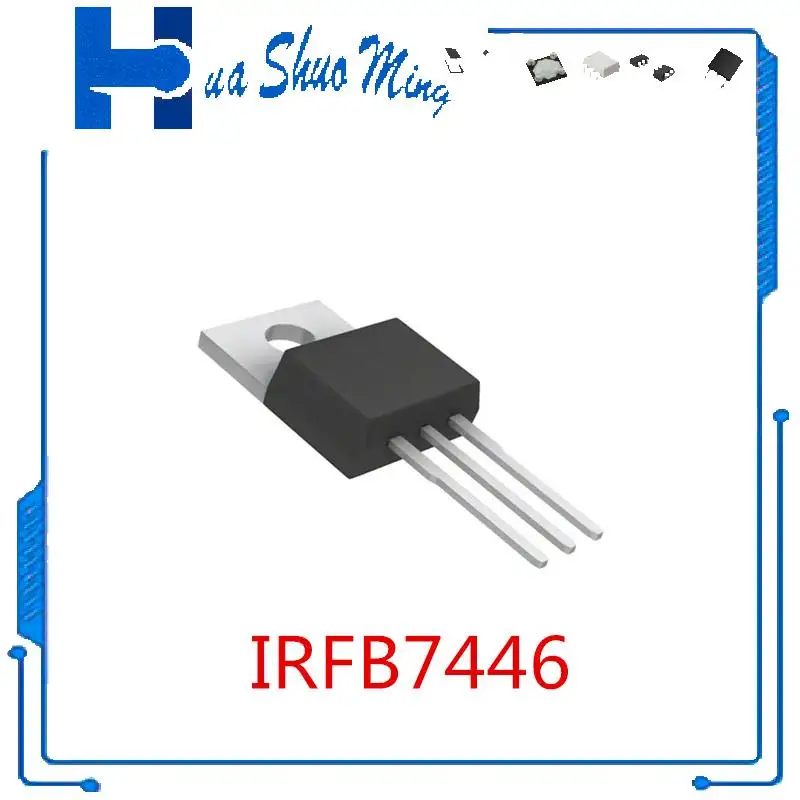 

10Pcs/Lot IRFB7446PBF IRFB7446 TO-220 HT46R004 46R004 SOP20