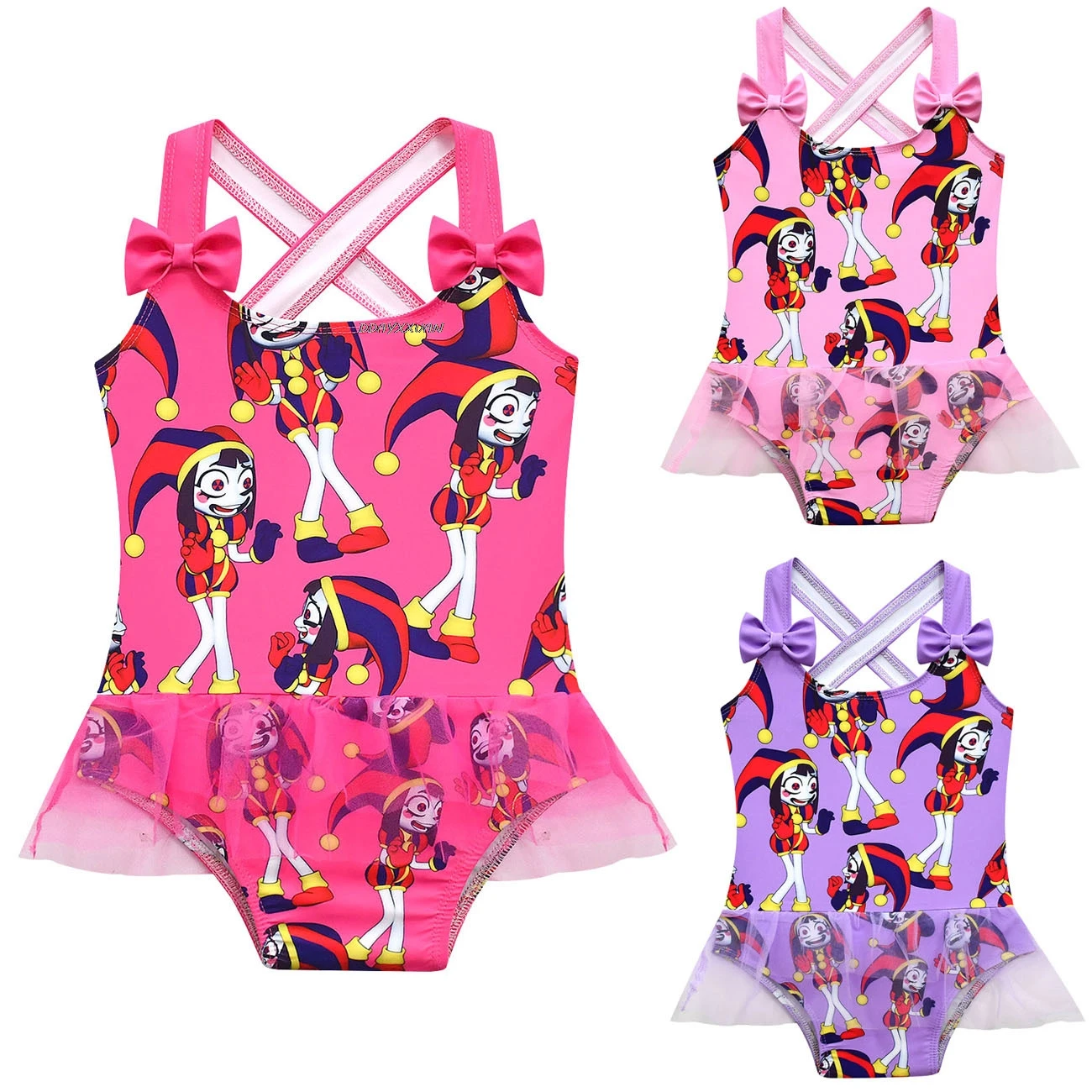 The Amazing Digital Circus Girls Swimwear Nuovo Costume Da Bagno Per Bambini Costume Da Bagno Per Bambini Costume Da Bagno Per Bambini