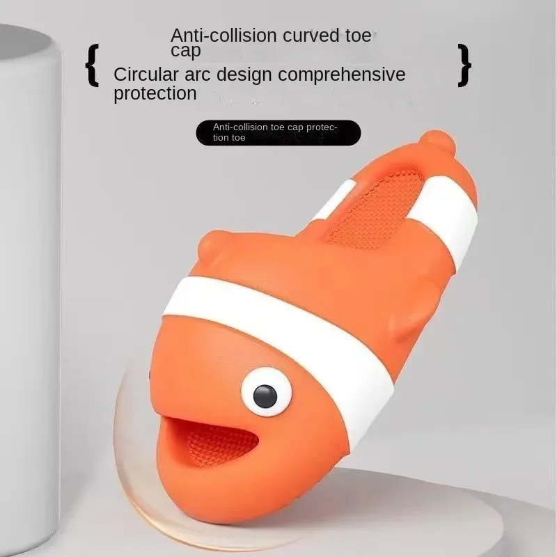 Slip-on Slippers Women's Summer Outdoor Cute 2023 New Indoor Home Bathroom Non-Slip Platform Slippers