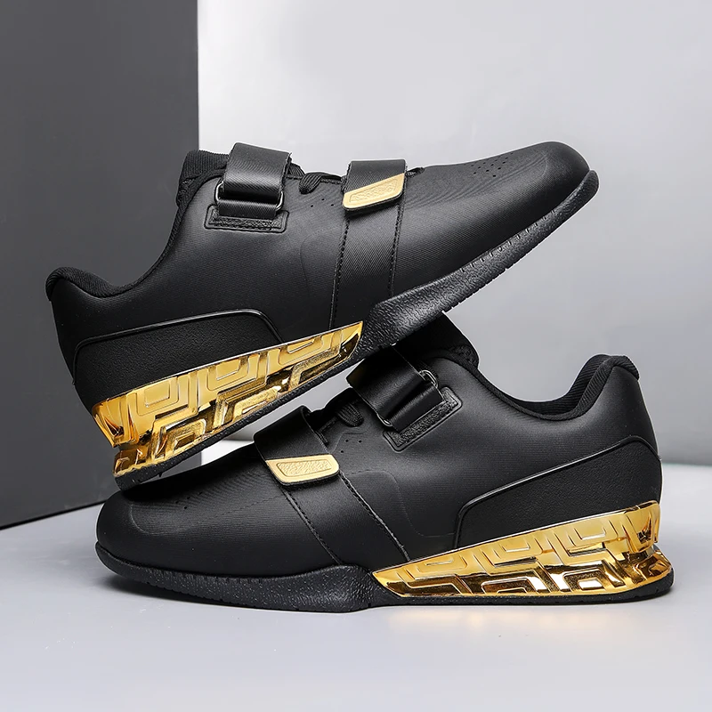 Professional Weightlifting Squat Deadlift Shoes Men High-Quality Non Slip Comprehensive Training Athlete Athletic Shoes
