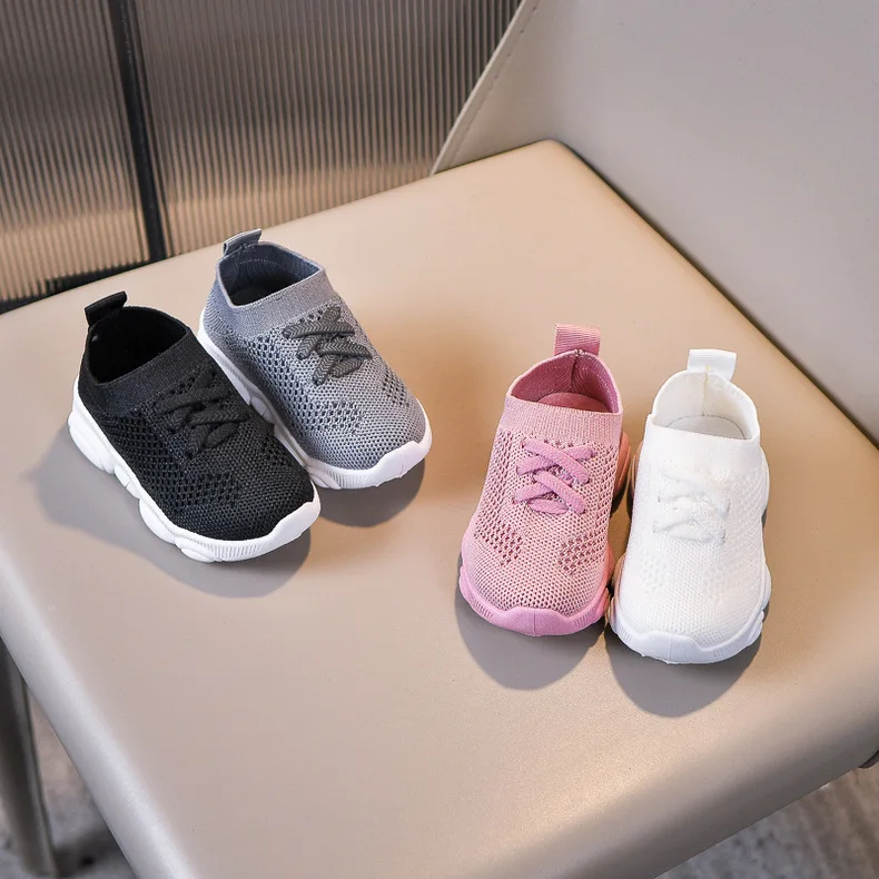 Baskets garçon antidérapantes à semelle souple pour enfant_voghion.com