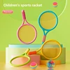 Elastic Tennis Racket For Kids 3-5 Years Old Parent Child Interactive Indoor Outdoor Sports Toy Badminton Entertainment Racket 3