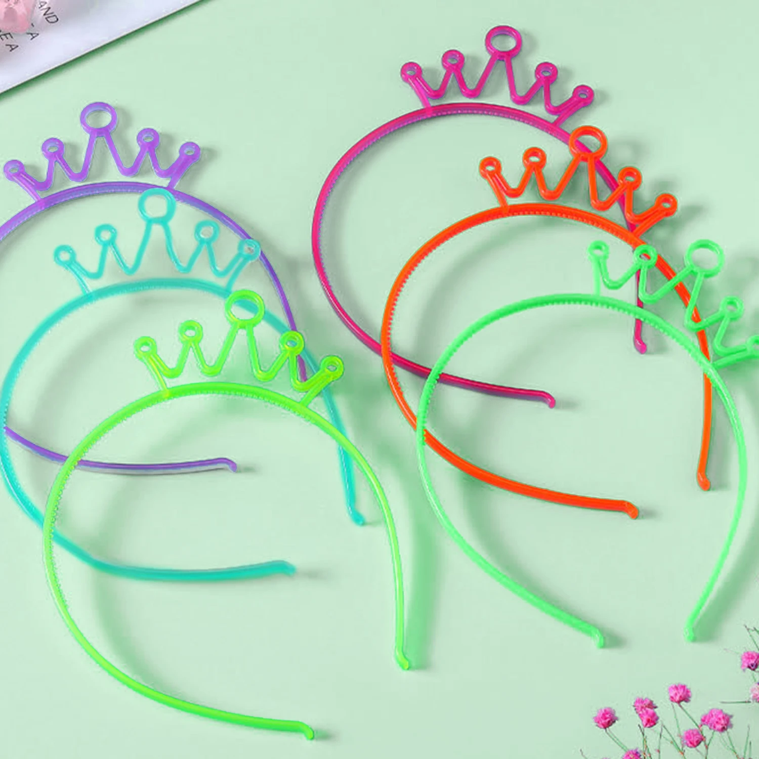 Zoestar Cerchietto per capelli con stelle LED dorate, accessorio per capelli da donna