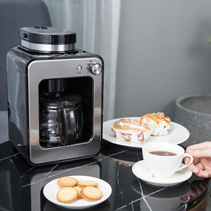 220V All Automatic Coffee Makers Mini Grinde Drip Coffee Machine
