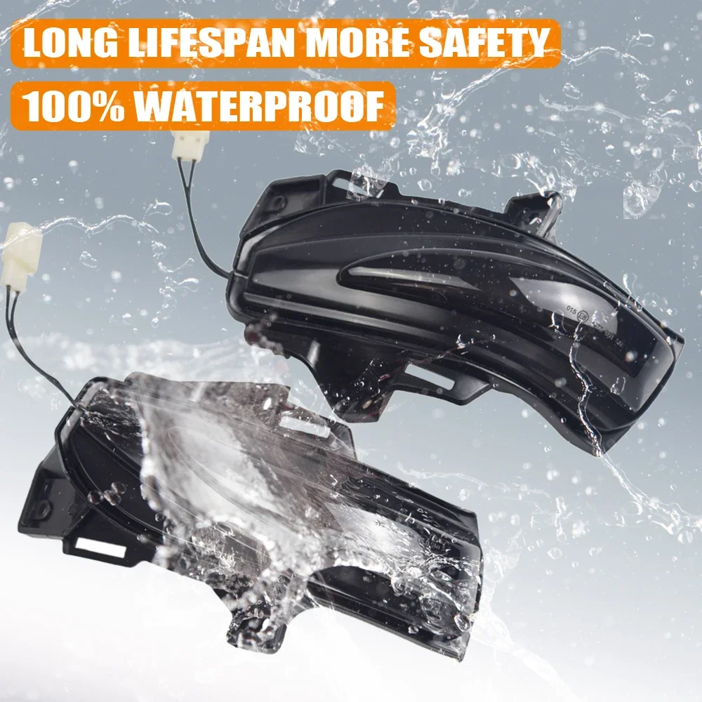 إشارة انعطاف ديناميكية LED ، مؤشر المرآة الجانبية...