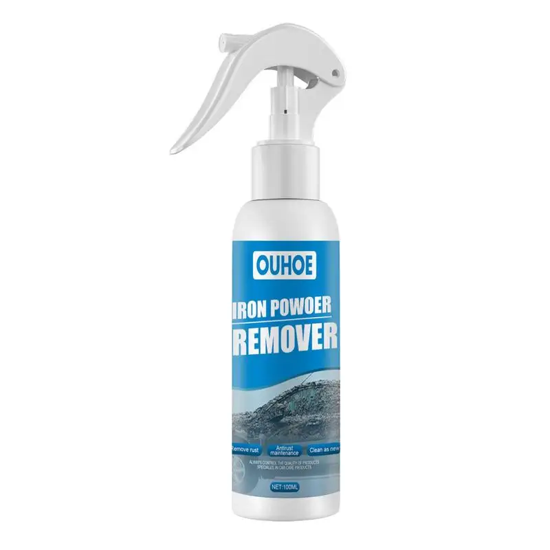 

Multi-Purpose Rust Remover 30/100ml Iron Powder Rust Removal Spray Car Maintenance Derusting Cleaner For Bathrooms Toilets