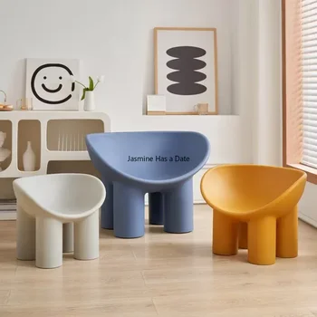 모던 아트 라운지 거실 의자 바닥, 이탈리아 편안한 플라스틱 디자인 의자, 어린이 살롱 소파, 폴트로나 발코니 가구