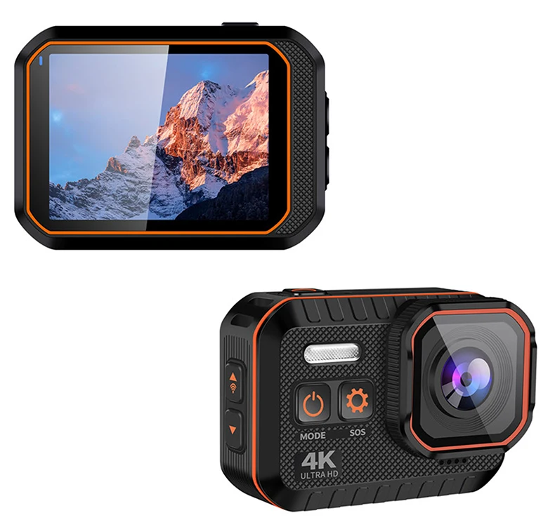 HD 4K outdoor sport anti water camera,waterproof action camera gopro camera support memory card