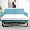 4Inch Memory Foam Sofa Bed Replacement Mattress for Full Size Sleeper Sofa & Couch Beds 1