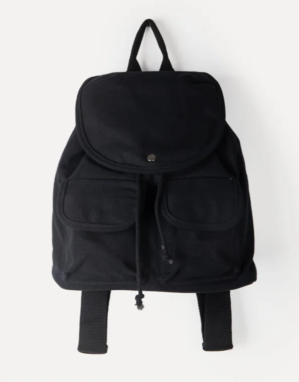 Damen Canvas Rucksack Minimalistischer City Rucksack Für Pendler_voghion.com