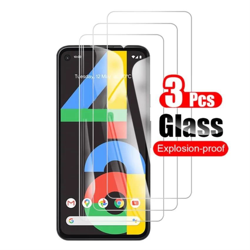 

3 шт. для google pixel 4a закаленное стекло Защита для экрана Защитная пленка для google pixel 4a pixel4a 5,81 дюймов стекло hd